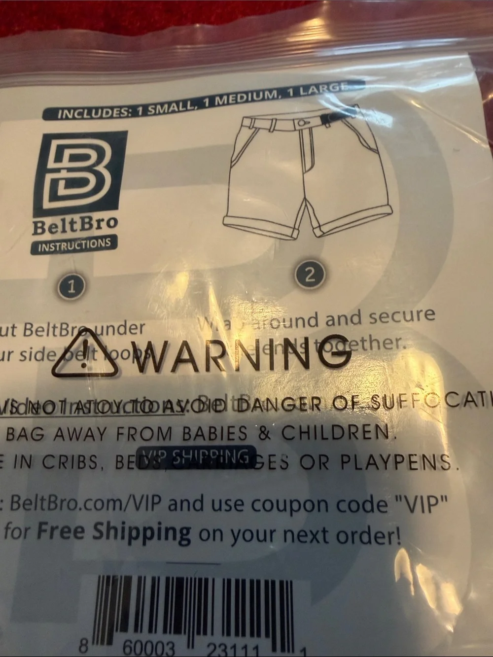 New Black Nylon Phone Holster Set - 3 Pack not opened